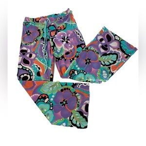 Groovy Beach Life Wide-Leg Beach Pants Size 36